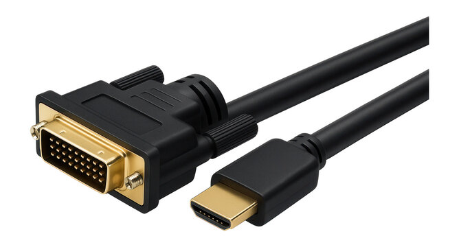 DVI to HDMI cable with dual-link capability
