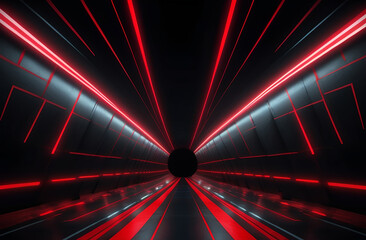 Red speed motion blur background