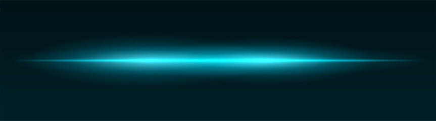 Horizontal symmetrical light shape with rounded center and smooth lateral blur. Creates clean abstract highlight with atmospheric depth.