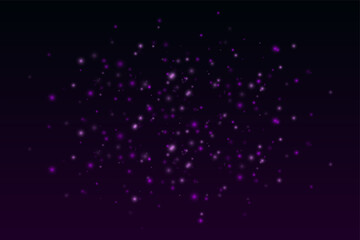 Scattered floating particles with various sizes on gradient background. Creates dynamic composition with depth and ambient atmosphere.