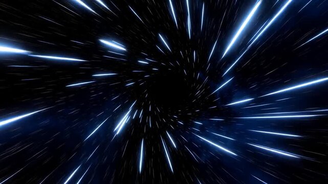 Voyage &agrave; travers un trou de ver lumineux