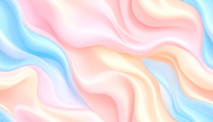 Obraz premium Pastel Fluid Formations