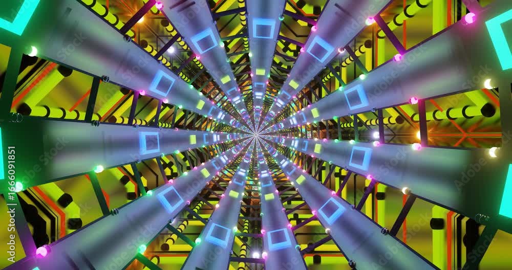 Poster mesmerizing swirling patterns filled with vibrant colors and dynamic shapes create a captivating vis