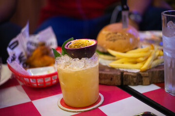 Passion fruit juice drink recipes.