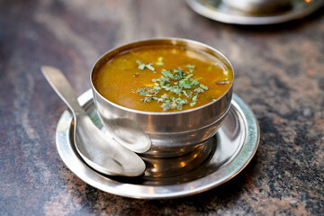 Veg soup indian street food