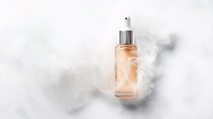 Makeup Setting Mist for Long-Lasting Makeup - Isolated on White Background