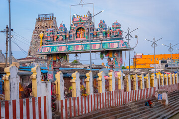 Thiruporur Kandaswamy temple Pond in Thiruporur, Chengalpattu district in the South Indian state of Tamil Nadu, is dedicated to the Hindu god Murugan. most famous temples.