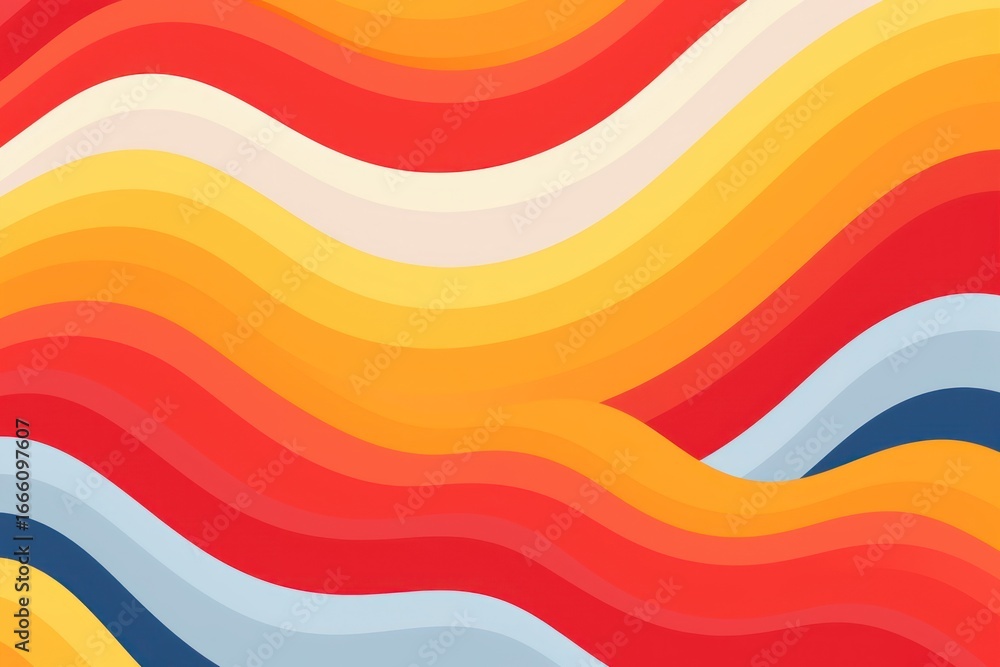 Canvas Prints wave backgrounds abstract pattern.
