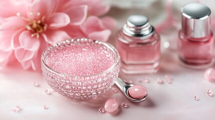 Manicure Bowl for Nail Care and Pedicure Projects - Isolated on White Background