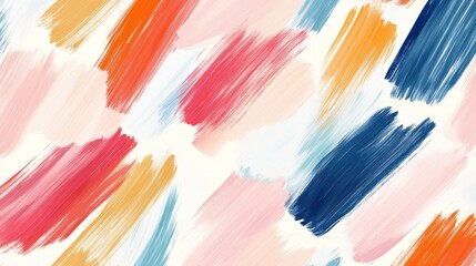 Abstract colorful brush strokes pattern.