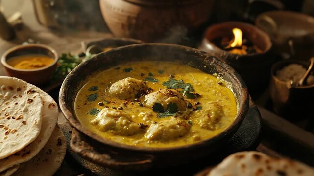 gatte ki sabzi rajasthan indian recipe video
