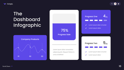 Dashboard Infographic