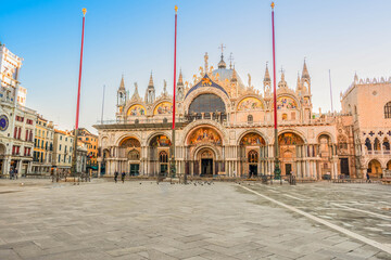 San Marco square and cathedral of San Marco, Venice, Italy