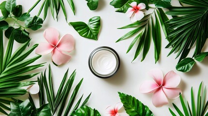 Moisturizer for Hydration and Skin Care - Isolated on White Background