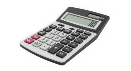 Desk Calculator 3d Render Closeup