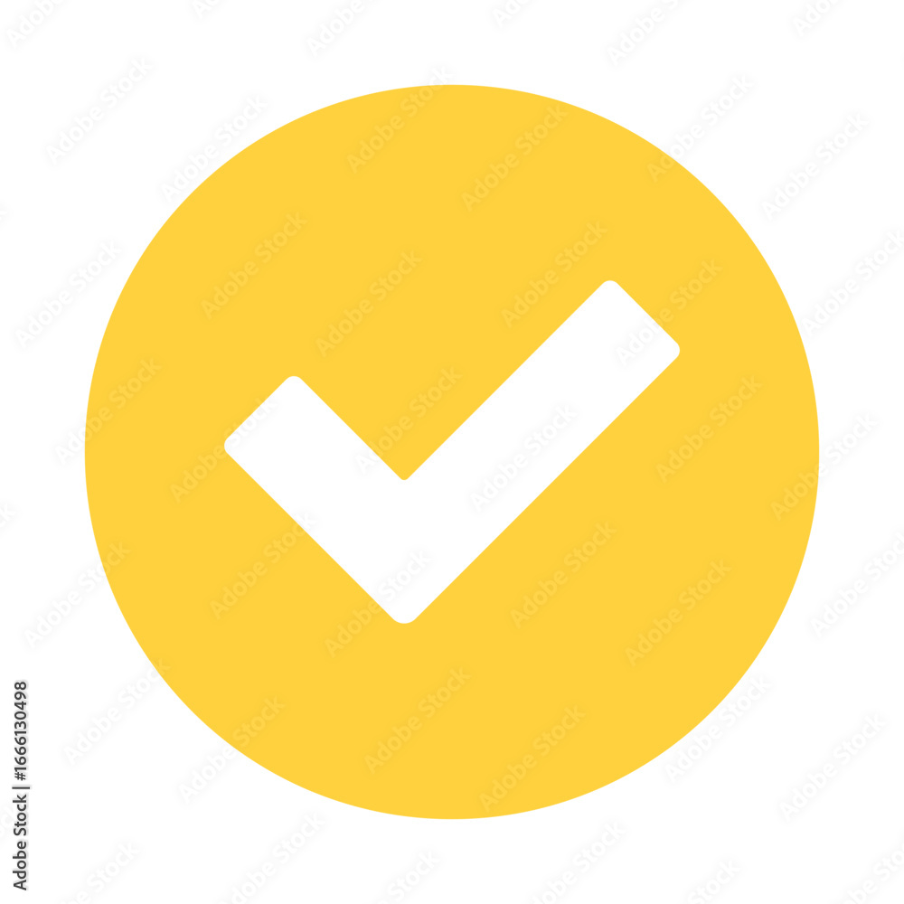 Poster check mark icon button set. check box icon with right and wrong buttons and yes or no checkmark icon