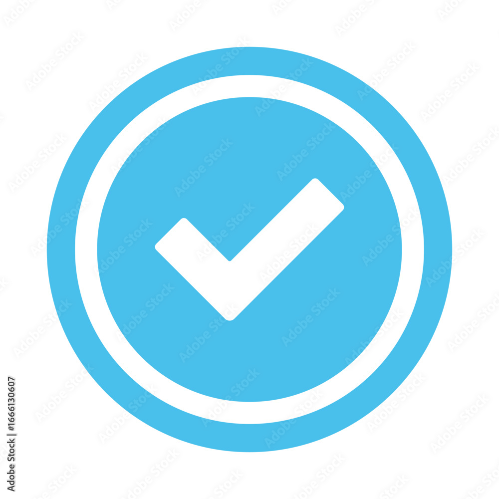Poster check mark icon button set. check box icon with right and wrong buttons and yes or no checkmark icon
