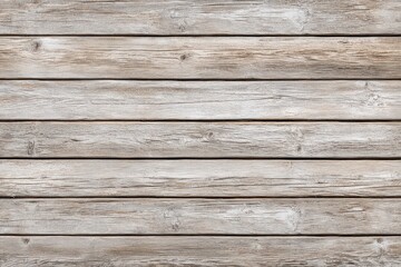 Fototapeta premium Weathered Light Gray Wooden Planks Background