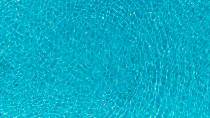 Summer Tropical beach water  with crystal clear water on beach background,Aerial view