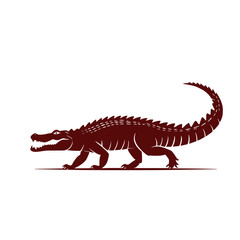 Fototapeta premium Scalable vector illustration of a dinosaur silhouette for prehistoric themed designs