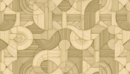 Obraz premium Stunning modern wooden parquet flooring texture