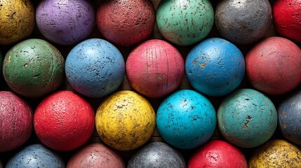 colored easter eggs