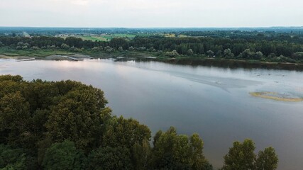 Nature Scene with Calm Lake