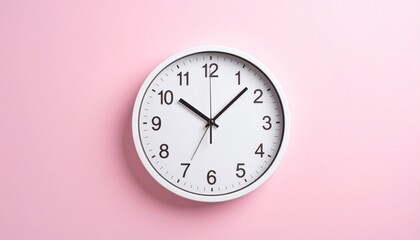 wall clock on the clock 