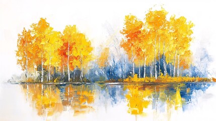 Oil Painting for Fine Art and Decor - Isolated on White Background