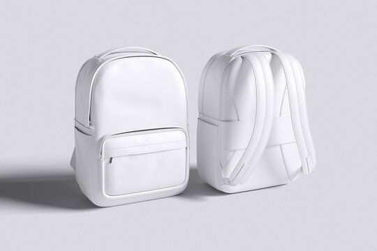 backpack for Mockup with white background