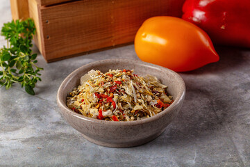 Dry vegetables seasoning for cooking