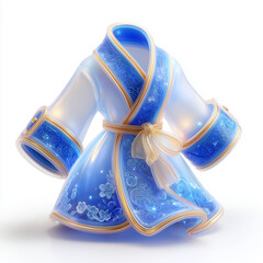 christmas bells isolated on white