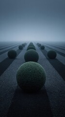 Spheres in Fog