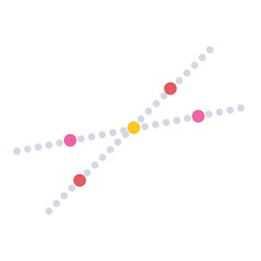 Diwali Hanging Decorative Lamp Icon