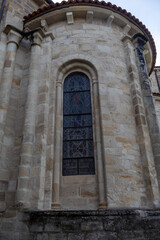 old church in the town