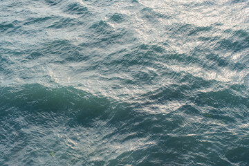 natural background with sea waves