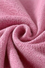 Soft Pink Fleece Fabric Texture Close Up