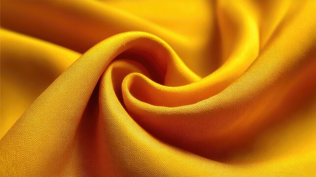 Golden Fabric Swirl