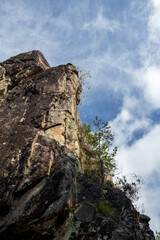 rocks in the mountains
