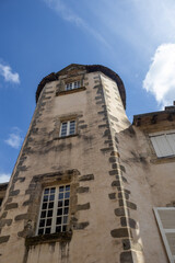 old tower in the city