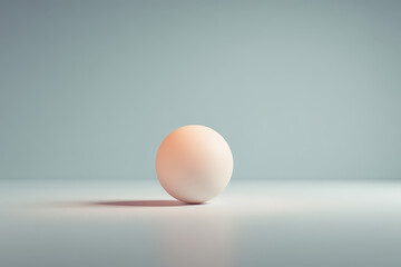 photorealistic ultraminimalist design featuring glowing orb floating in empty space creating ethereal ambiance