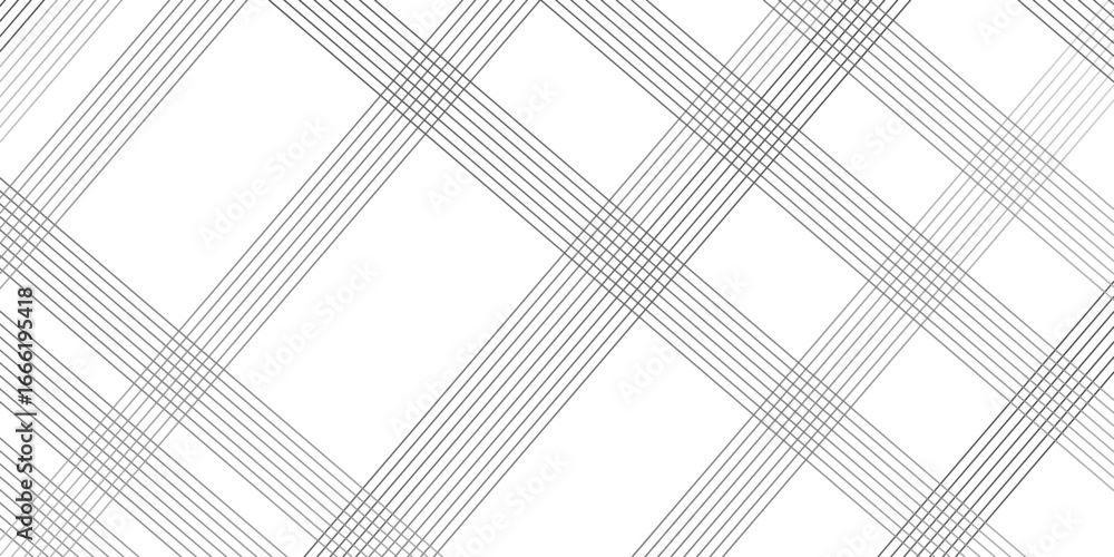 Poster minimalist seamless pattern features a grid and striped line. white technology hi-tech futuristic di