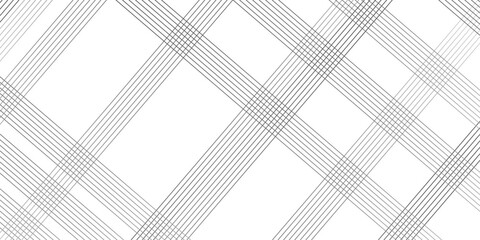 Minimalist Seamless pattern features a grid and striped line. White technology Hi-tech futuristic digital. Abstract art geometric background with lines. Stripes optical waves illustration.	