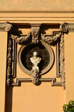 detail of a building in barcelona