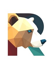 Bear head logo design
