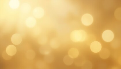 Fototapeta premium Dreamy Golden Bokeh Lights Background Texture for Holiday or Celebration Season