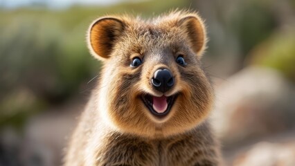 Obraz premium Adorable baby marsupial