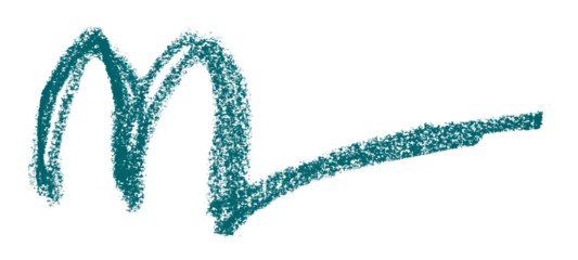 Green colored pencil drawing isolated on transparent background