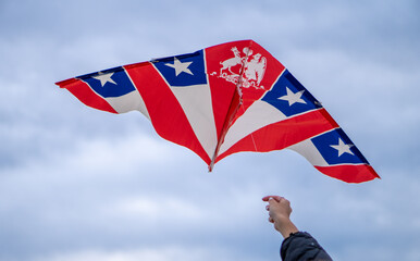Chilean Kite in the Sky – Patriotic Celebration