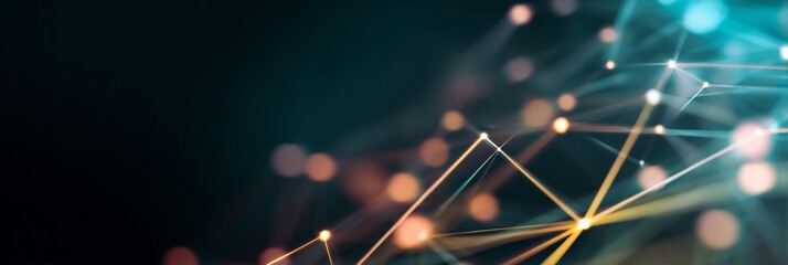 Abstract luminescent nodes interconnect brilliantly, evoking Diwali's mesmerizing lights and the cosmic needlework of tapestry weaving